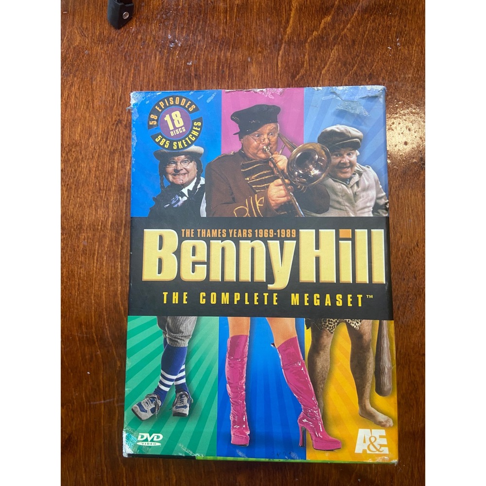 Benny Hill Complete Megaset The Thames Years 1969-1989 DVD 18-Discs british